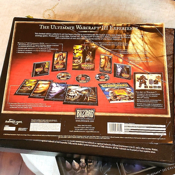 World of Warcraft III Reign of Chaos Collector's Edition Boxed Set - Picture 4 of 5